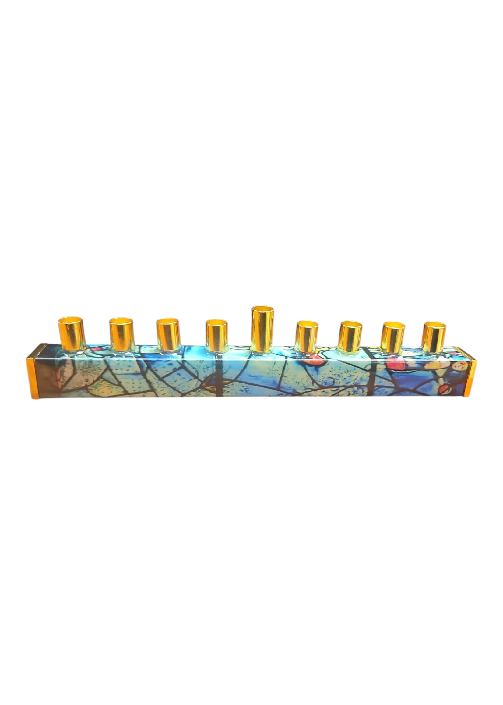 MENORAH MARC CHAGALL TURQUOISE