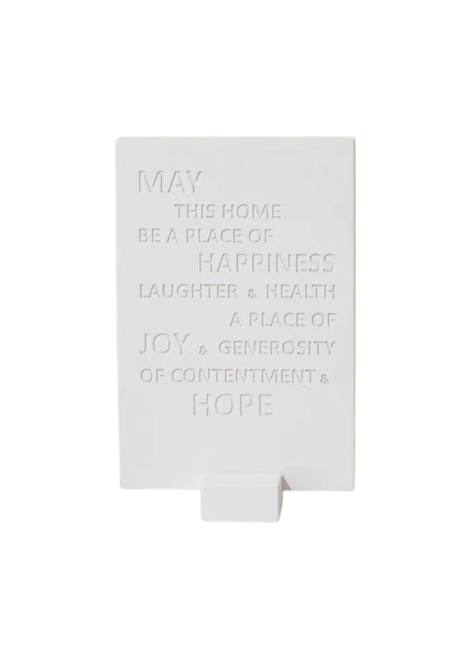 HOME BLESSING ENGLISH WHITE CEMENT
