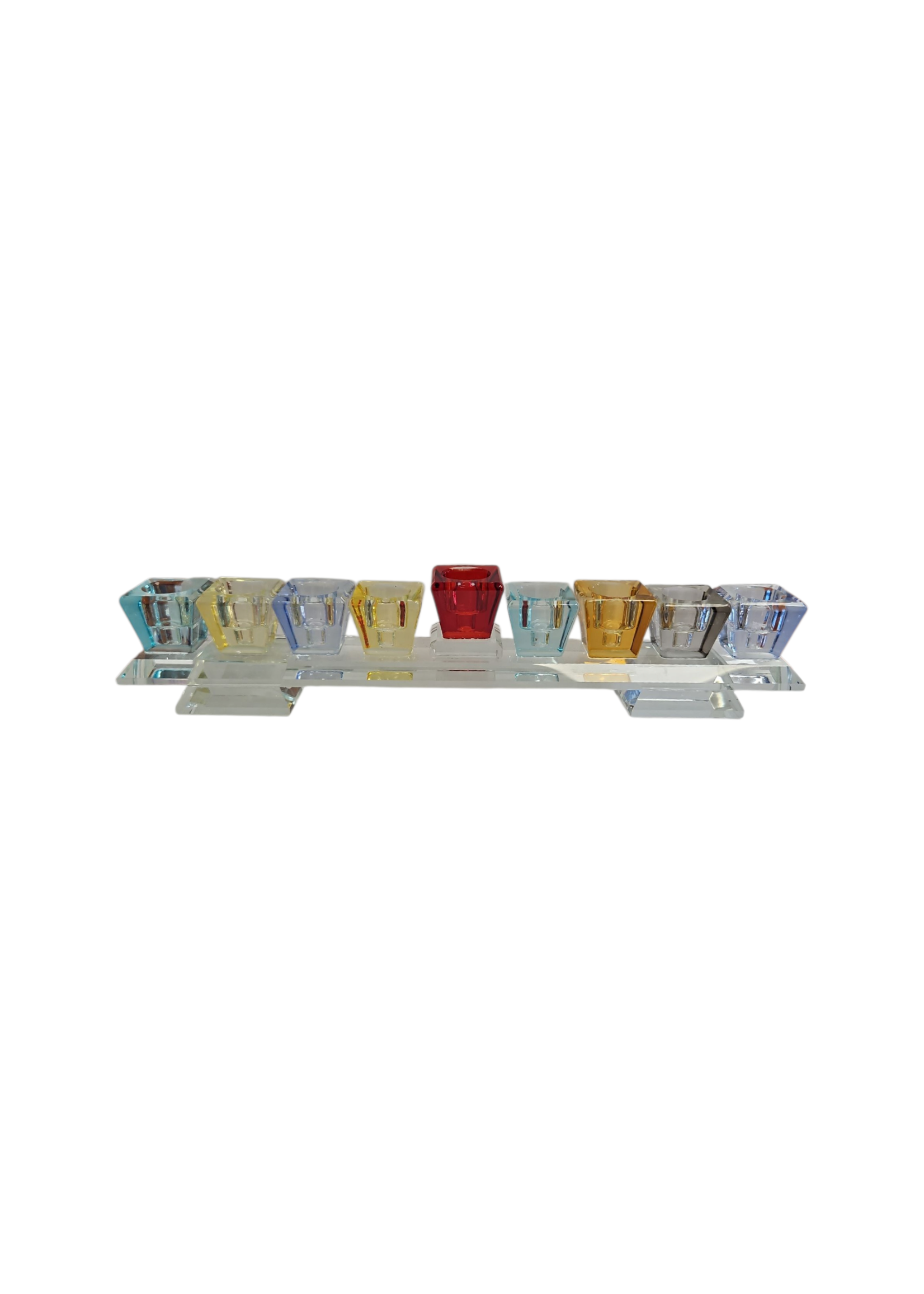 MENORAH CRYSTAL COLORFUL CUPS BAR STYLE
