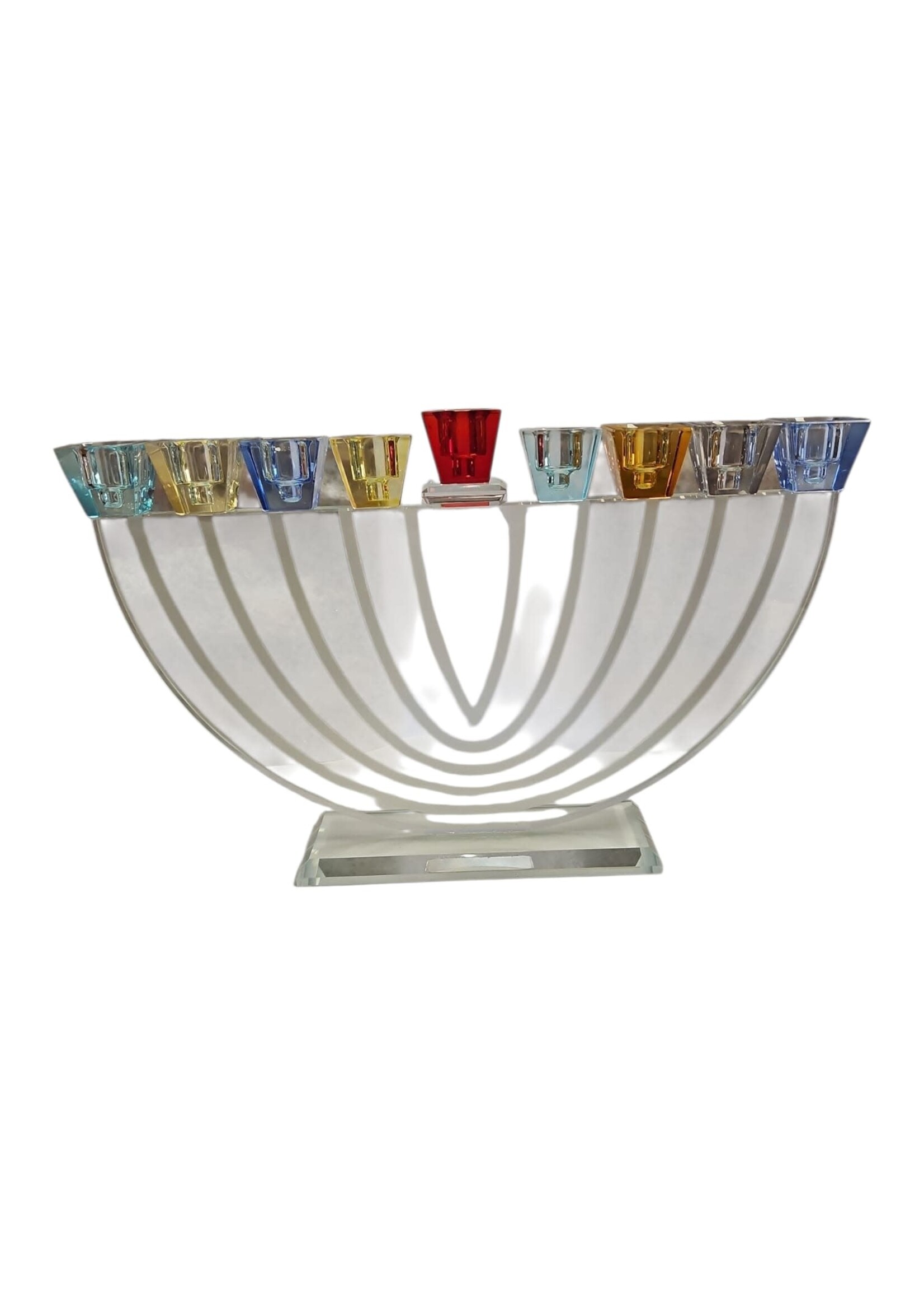 MENORAH CRYSTAL COLORFUL CUPS
