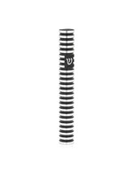 MEZUZAH BLACK GROOVED ALUMINUM 12 CM