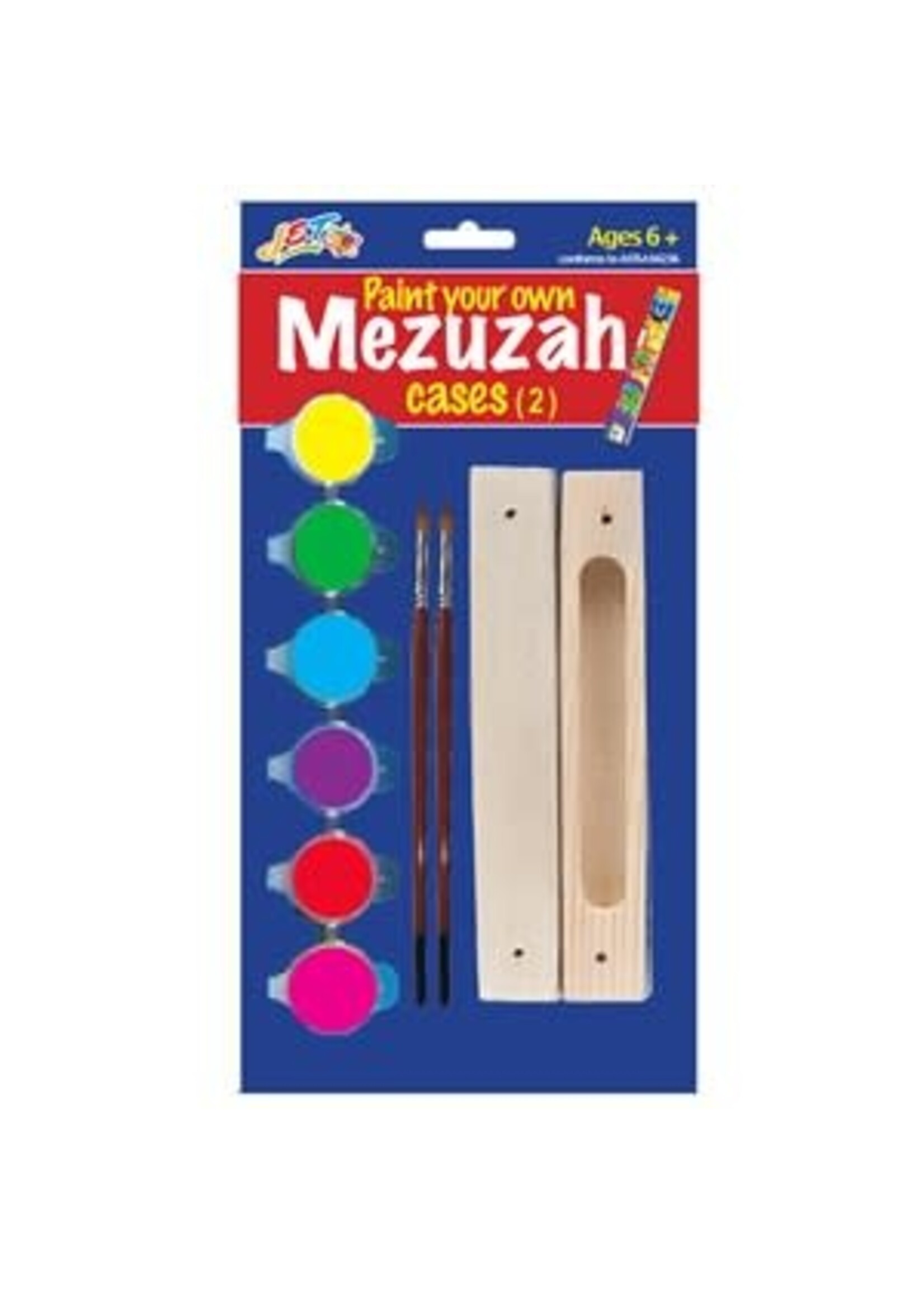 PAINT YOUR OWN MEZUZAH CASE - 2 PCS.