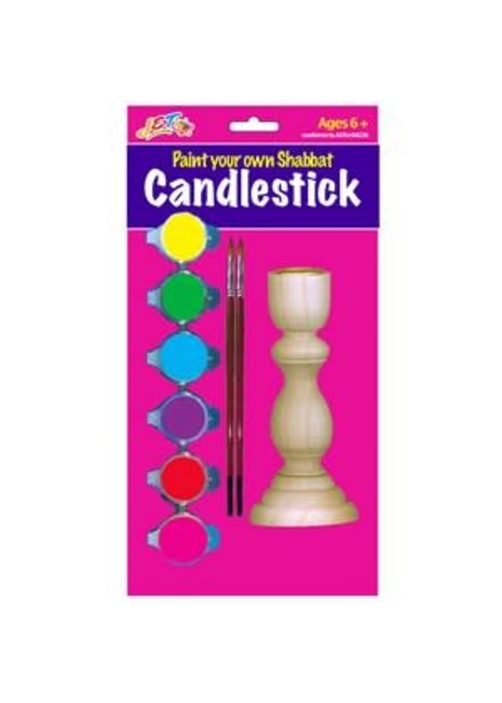 PAINT YOUR OWN CANDLESTICK KIT