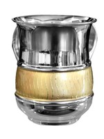 WASH CUP GOLD GLITTER WAVES  BAND