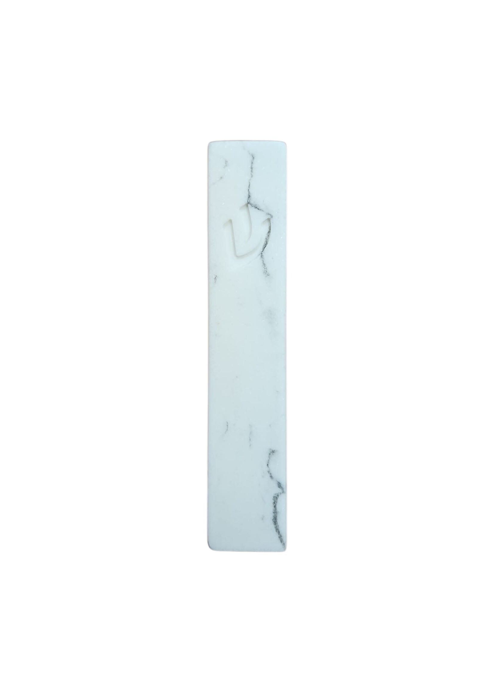 MEZUZAH WHITE MARBLE 10 CM