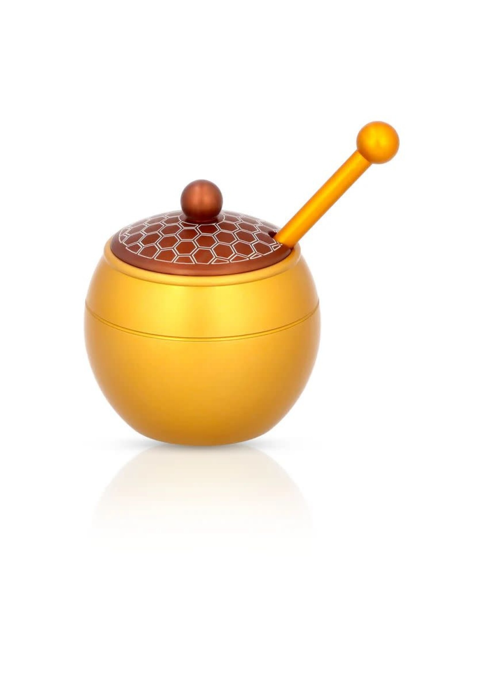HONEY DISH GOLD HONEY COMB