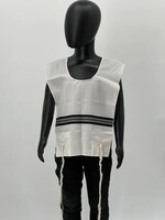 WOOL TZITZIS CHABAD ROUND NECK KIDS 10