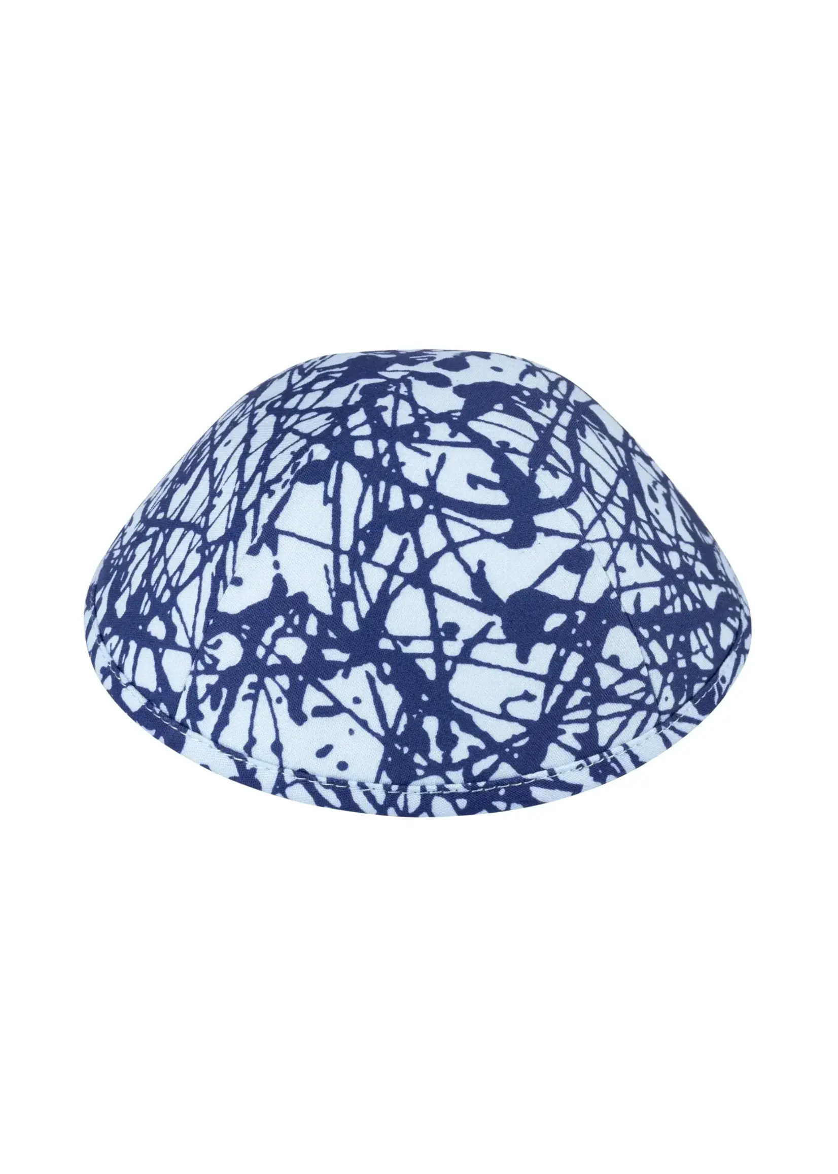 KIPPAH BLUE PAINT SPLATTER