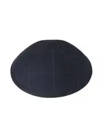 KIPPAH LARGE BLACK CHECKERED
