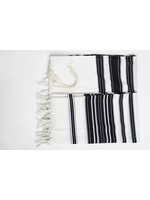 MMJ TALIS WOOL LIGHTWEIGHT CHABAD NON-SLIP BLACK THIN TZITZIS 60