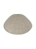 KIPPAH TAN PLAID