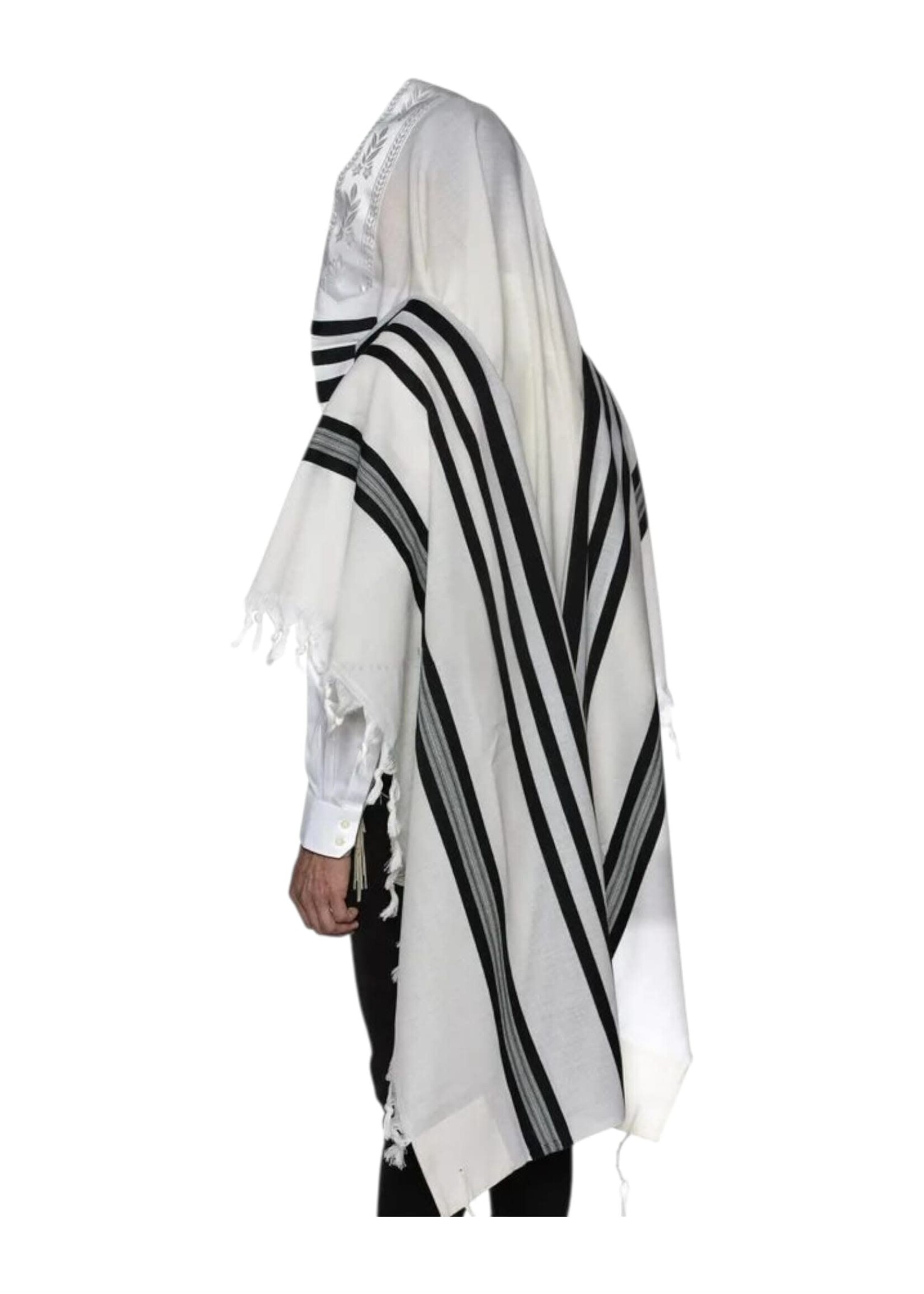 TALIS WOOL ASHKENAZ LITEWEIGHT BLACK AVODAS YAD THIN