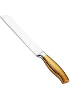 CHALLA KNIFE HAMMERED GOLD - NO SERRATED