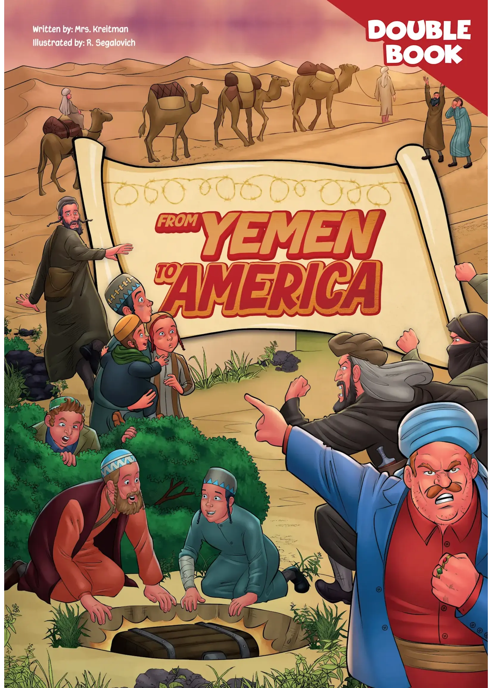 FROM YEMEN TO AMERICA - COMICS
