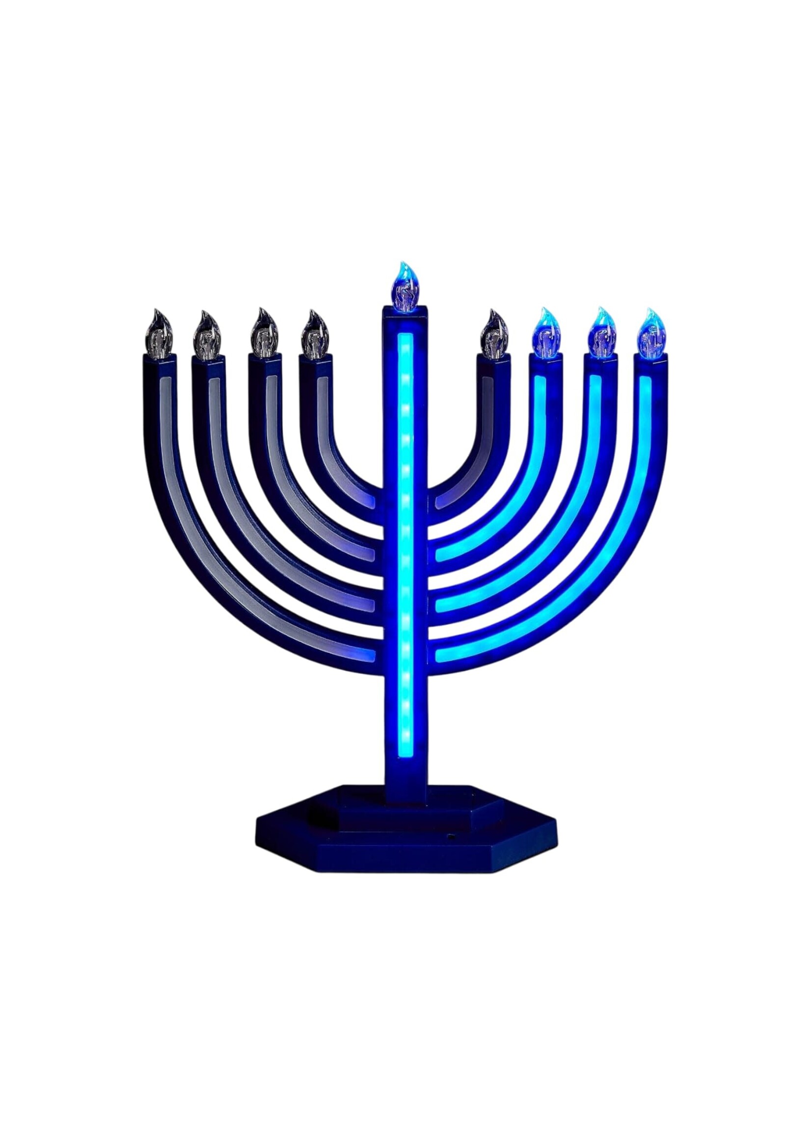 ELECTRIC MENORAH LED COLOR CHANGING LIGHTS