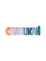 MENORAH CERAMIC  COLORFUL "CHANUKAH"