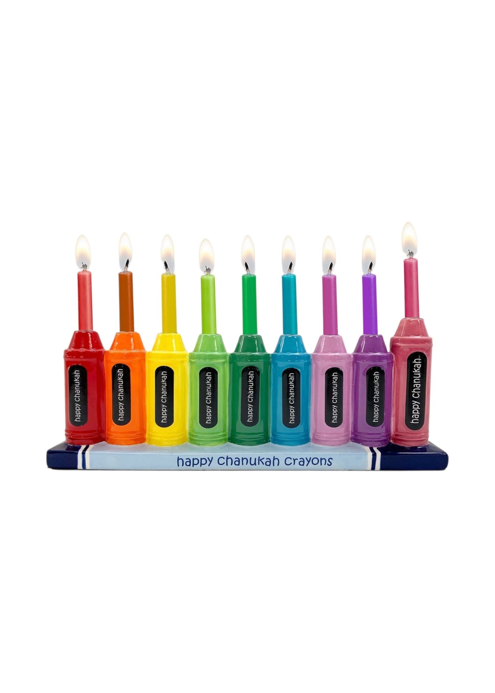 MENORAH COLORFUL CRAYONS