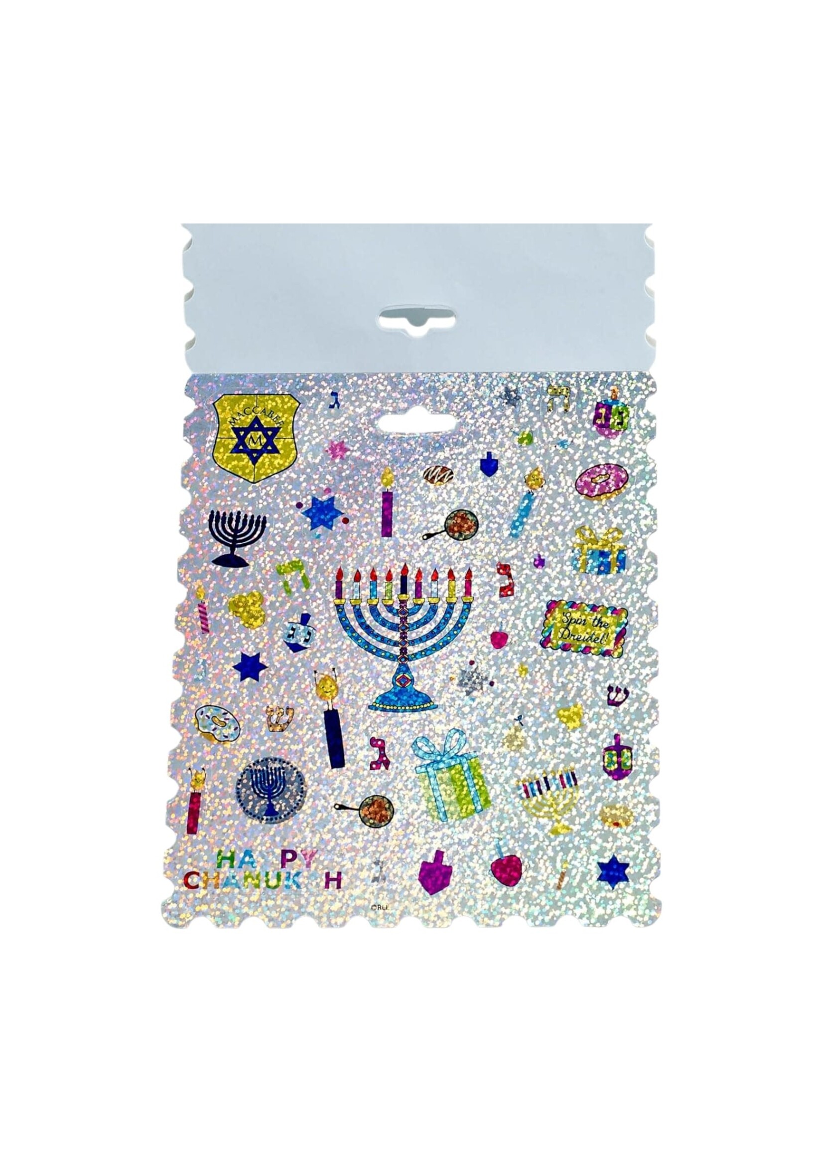 CHANUKAH PRISMATIC STICKER BOOK
