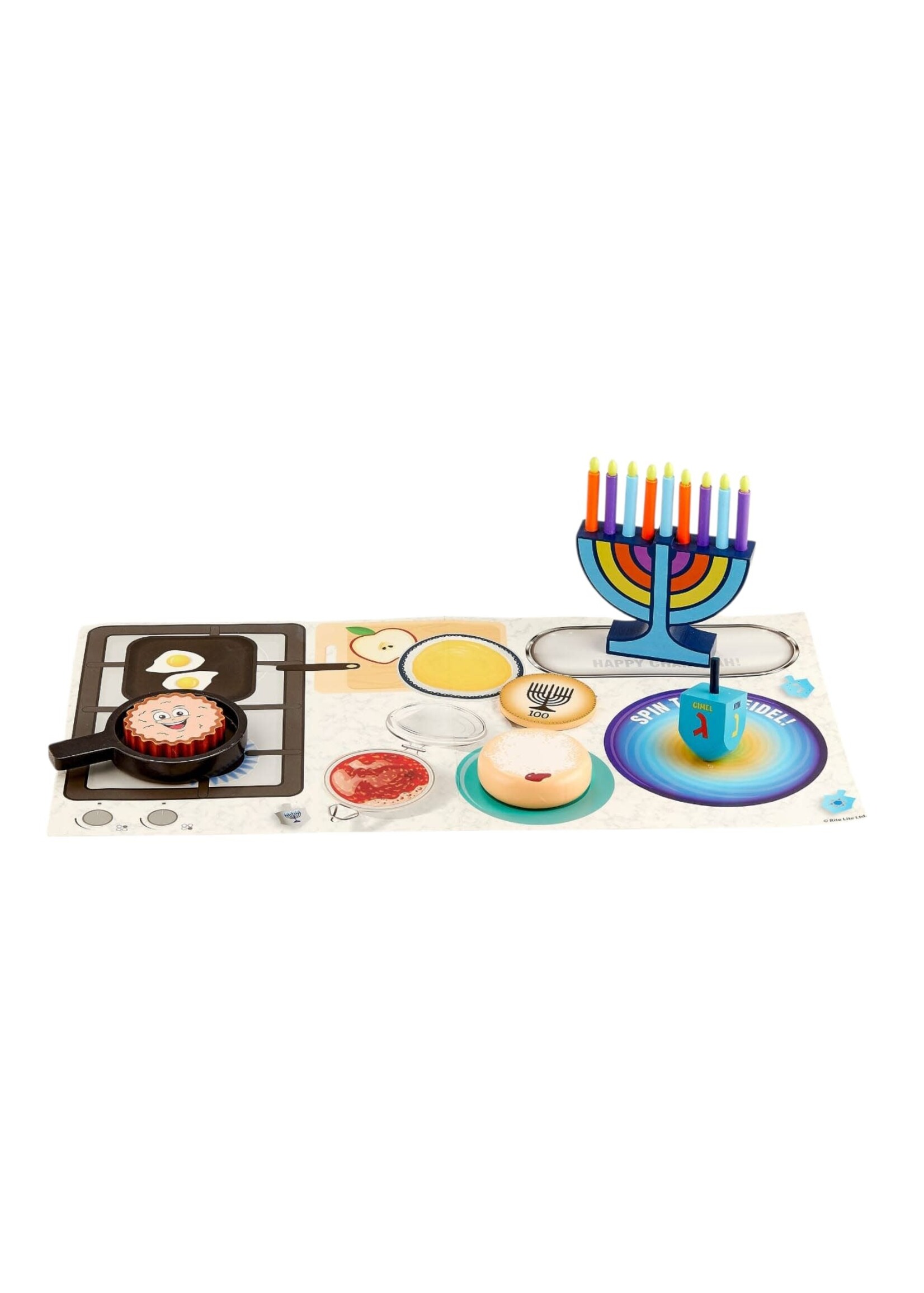 CHANUKAH  DELUXE WOOD PLAY SET