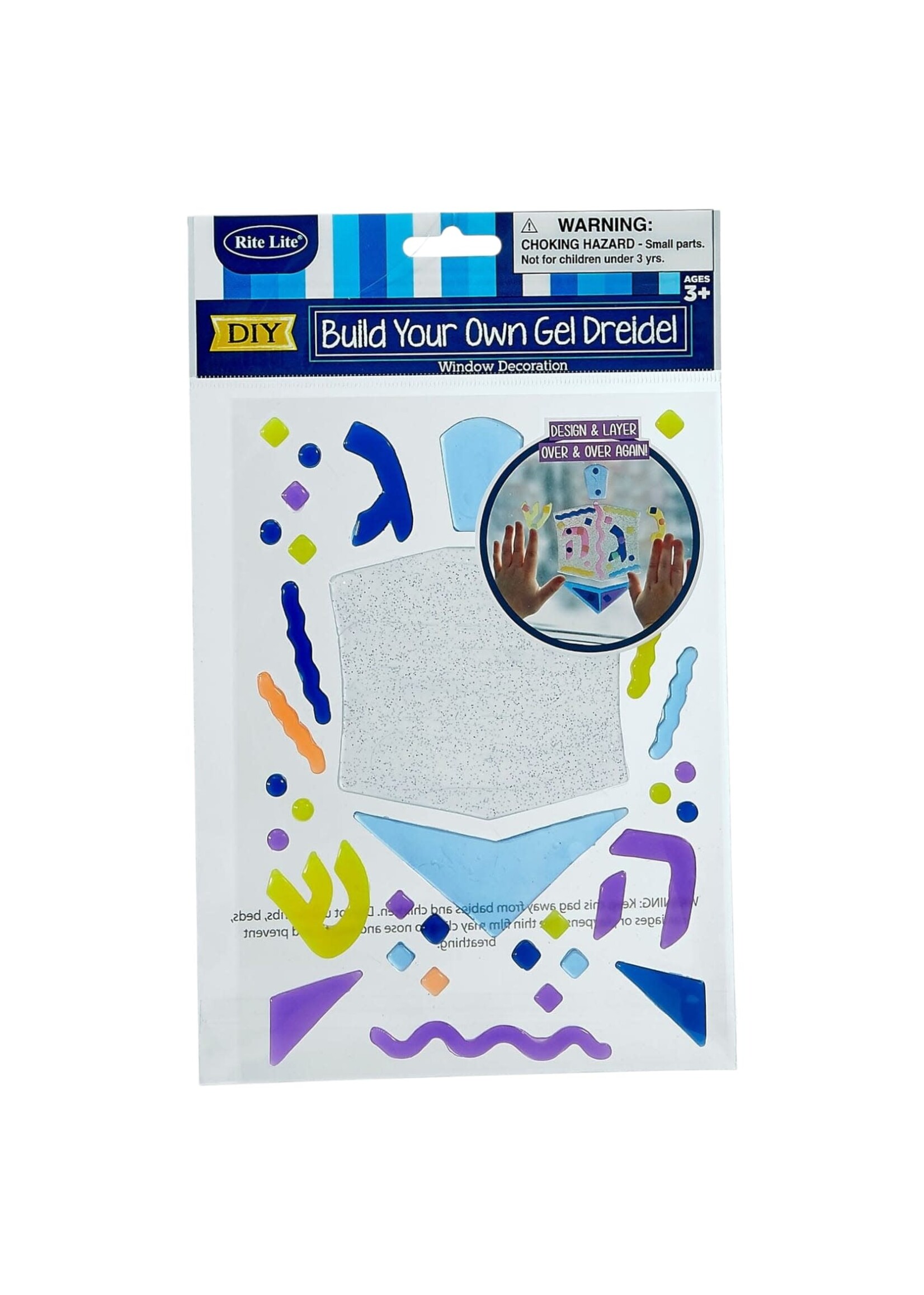 BUILD YOUR OWN WINDOW GEL DREIDEL