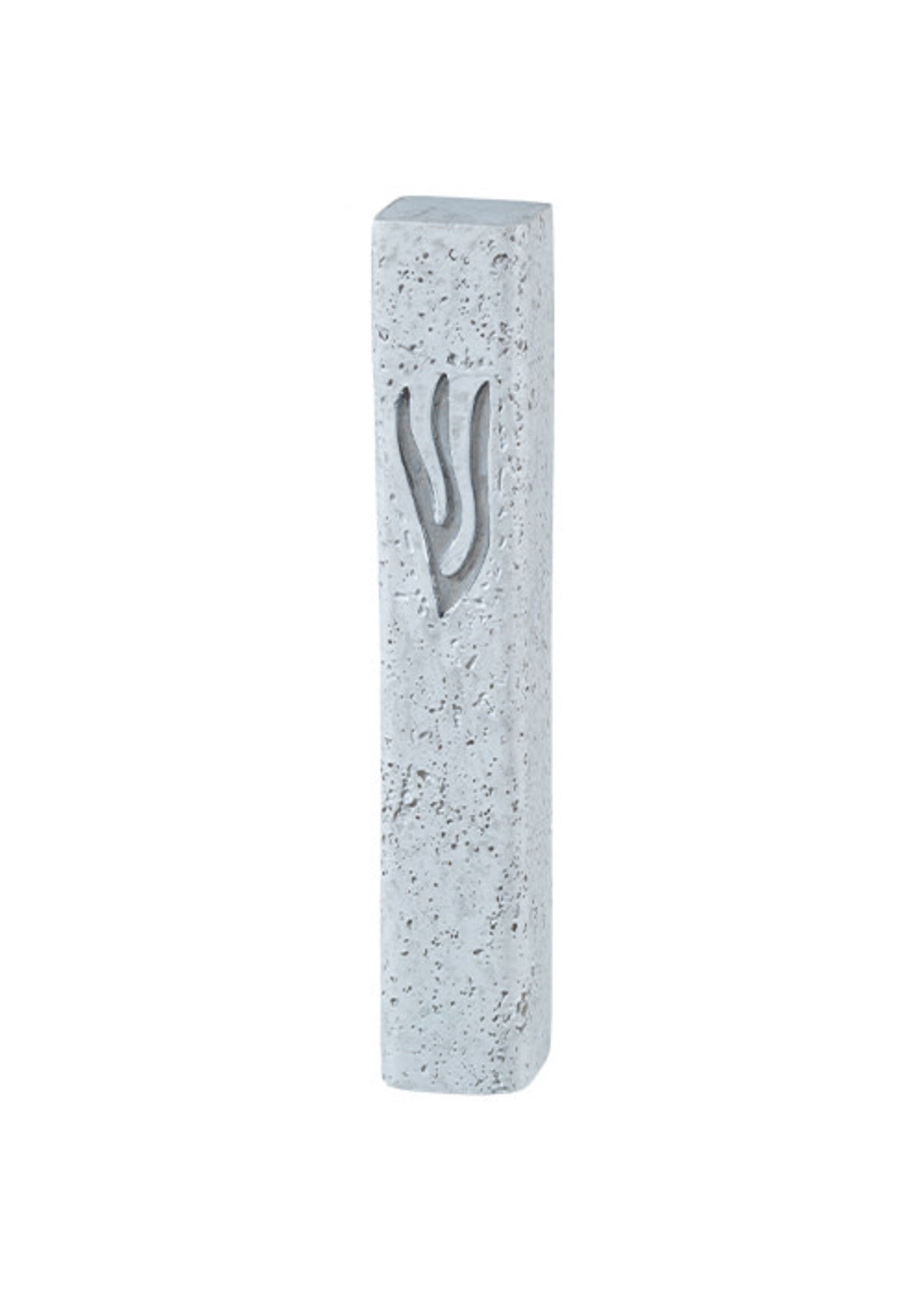 MEZUZAH CONCRETE STONE POLYRESIN 12 CM