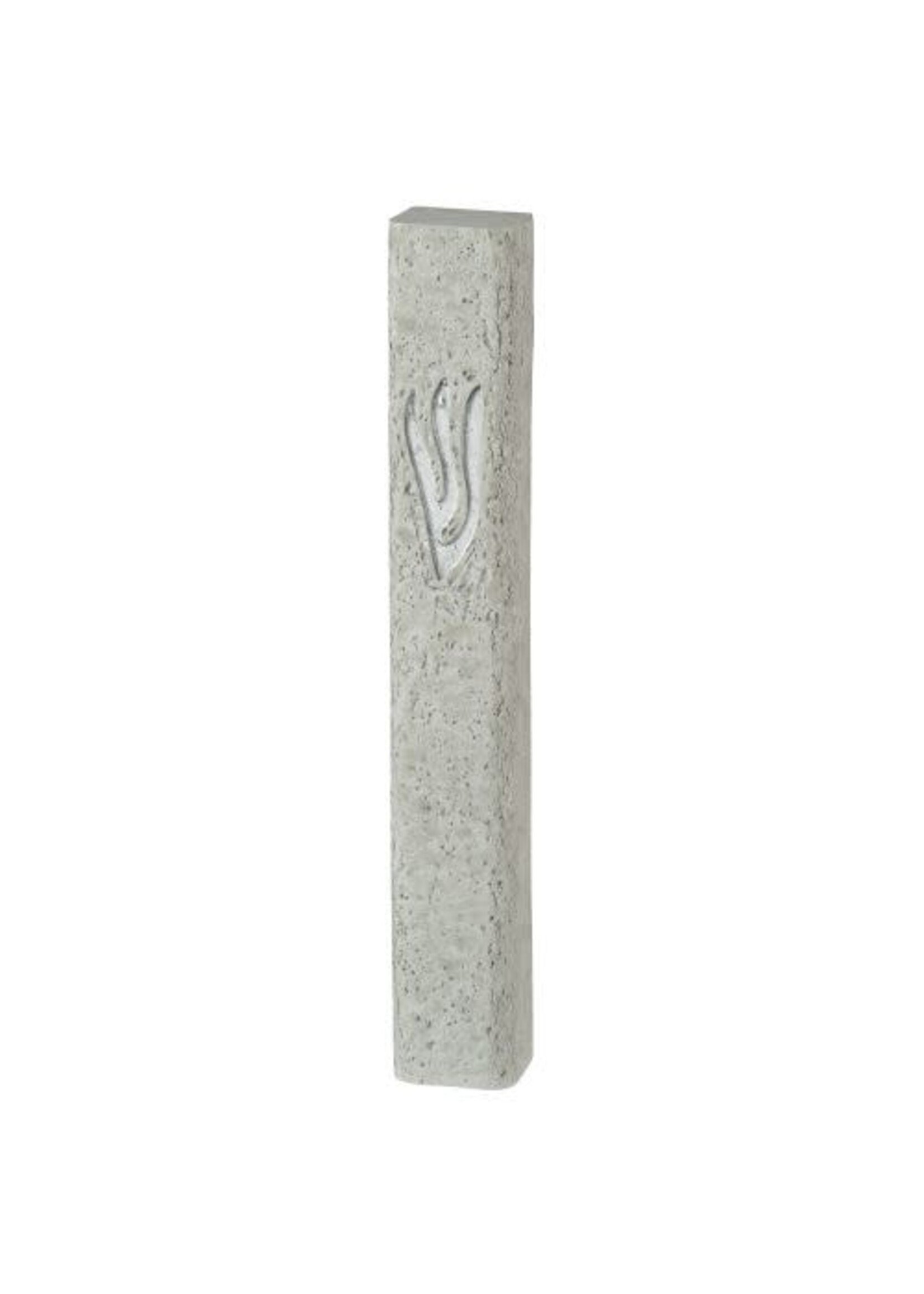 MEZUZAH CONCRETE STONE POLYRESIN 15 CM