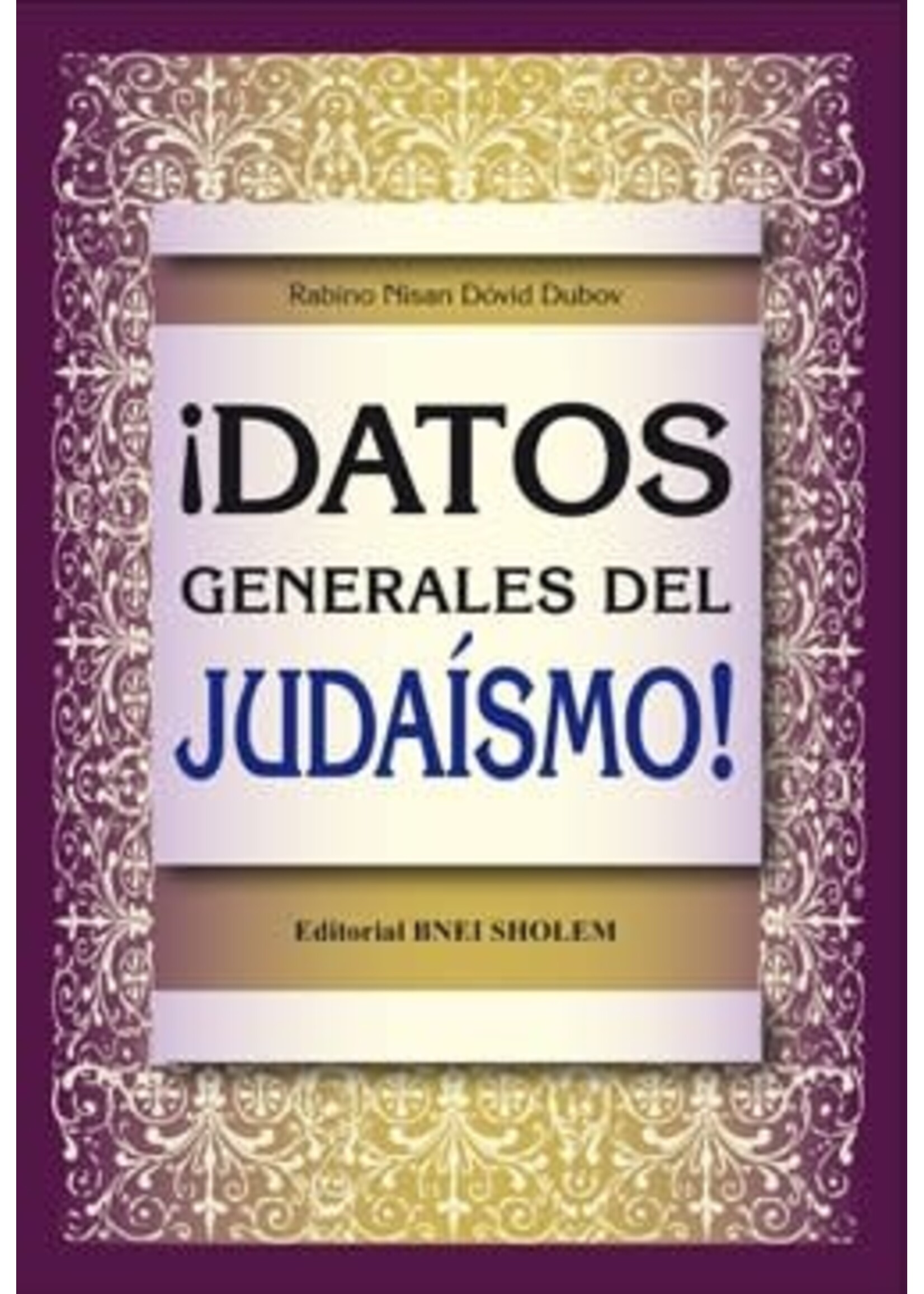 DATOS GENERALES DEL JUDAISMO