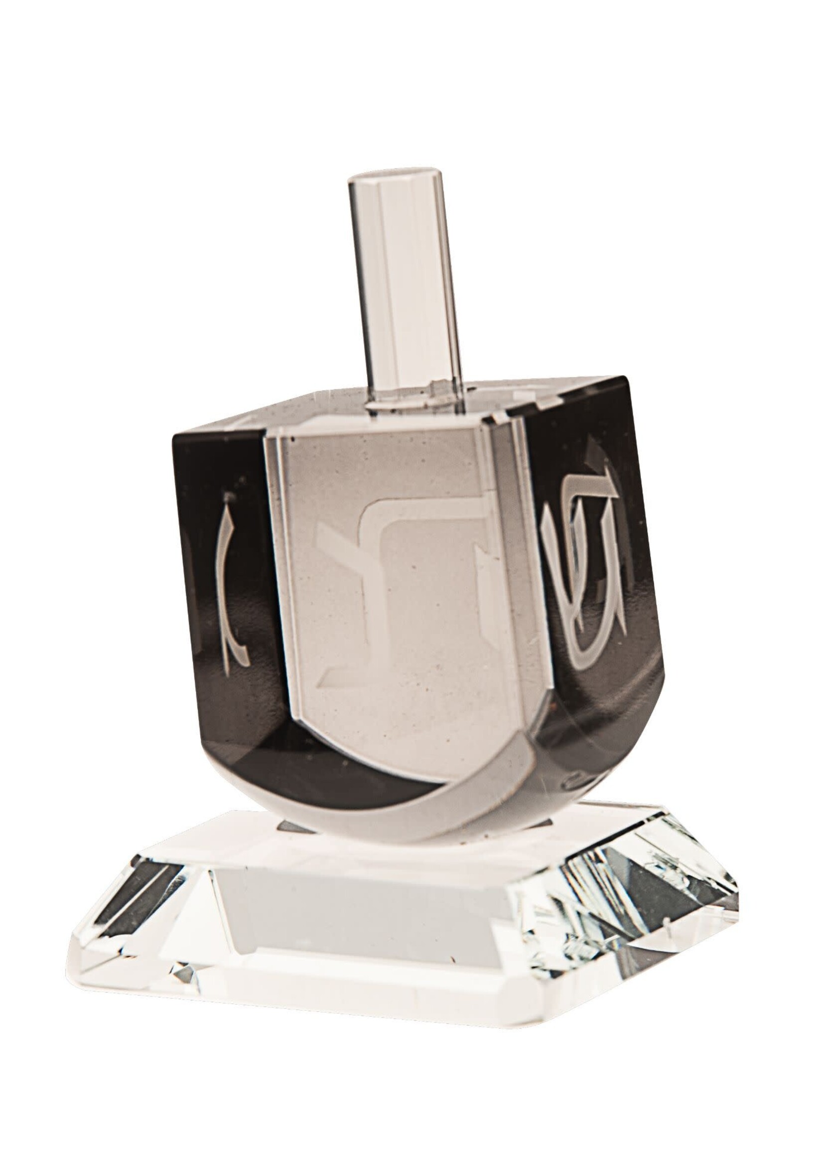 Copy of DREIDEL CRYSTAL BLUE CUBE