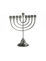 MENORAH CLASSIC PEWTER FINISH 13.5"