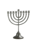 MENORAH CLASSIC PEWTER FINISH 9"