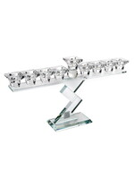 MENORAH CRYSTAL GEOMETRIC ZIG ZAG