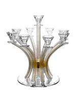 CANDELABRA GOLD MESH 9 BRANCHES