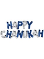 HAPPY CHANUKAH LETTER BALLOONS