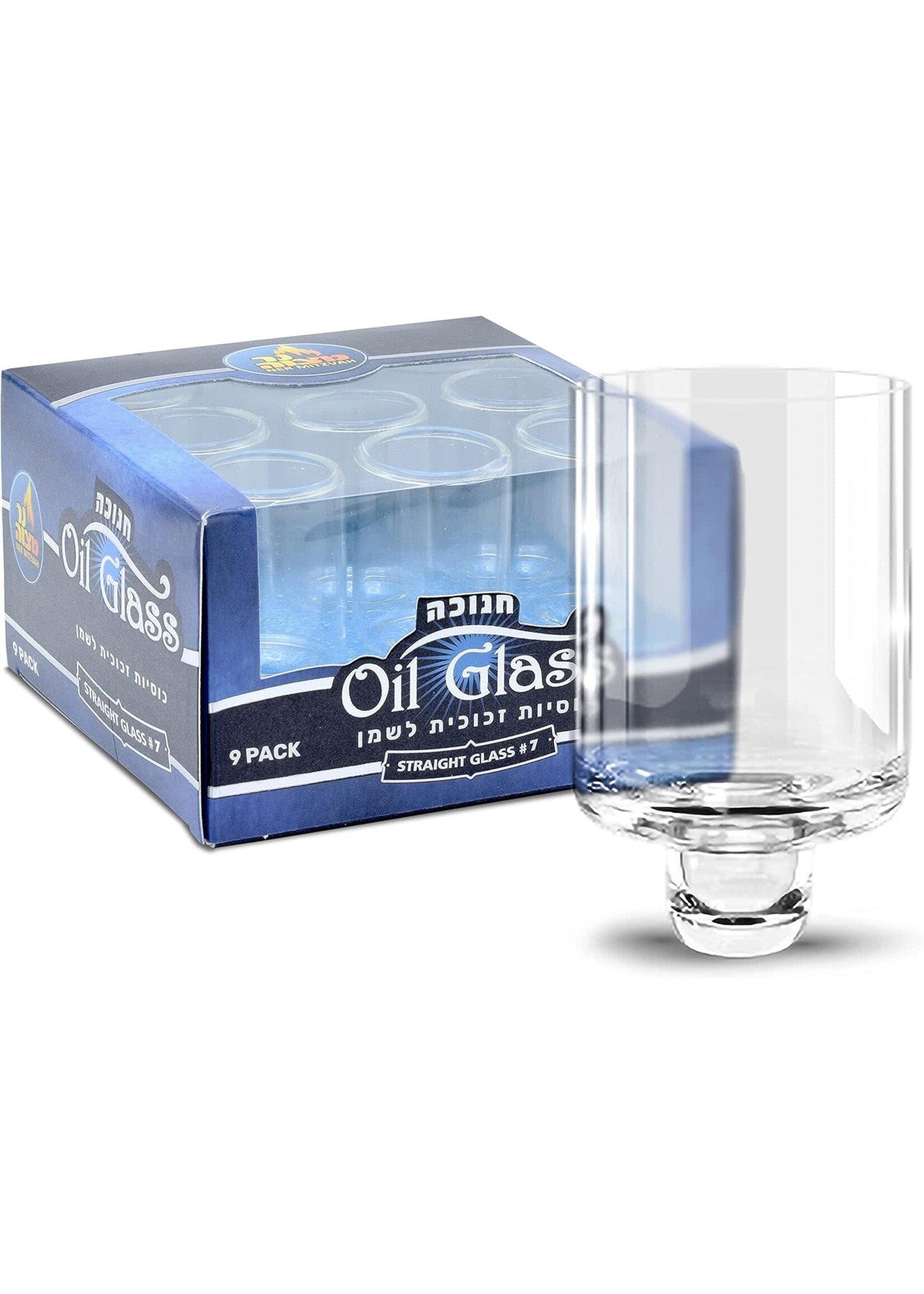 OIL GLASS STRAIGHT 9 PCS.  #7