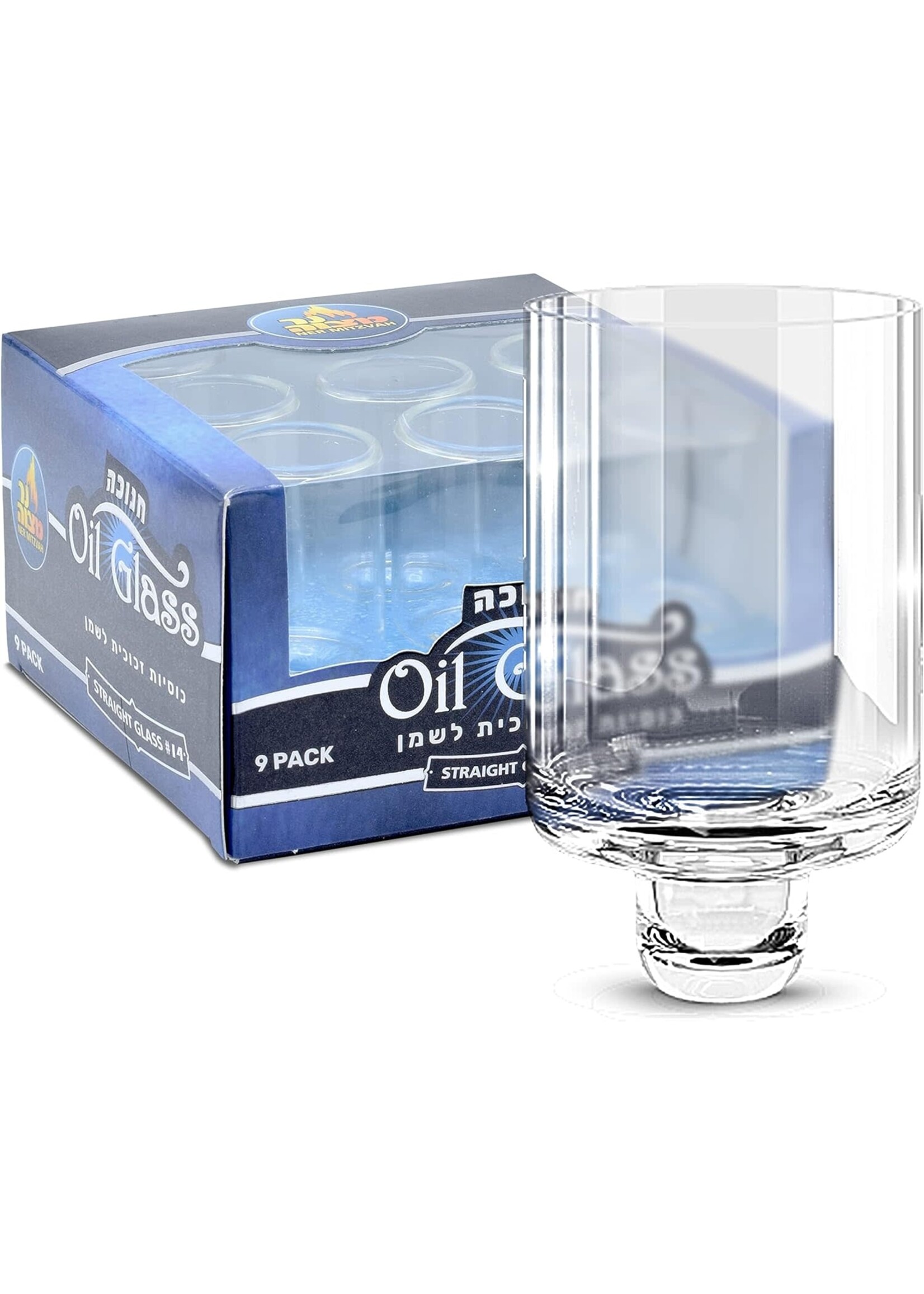 OIL GLASS STRAIGHT 9 PCS. #14