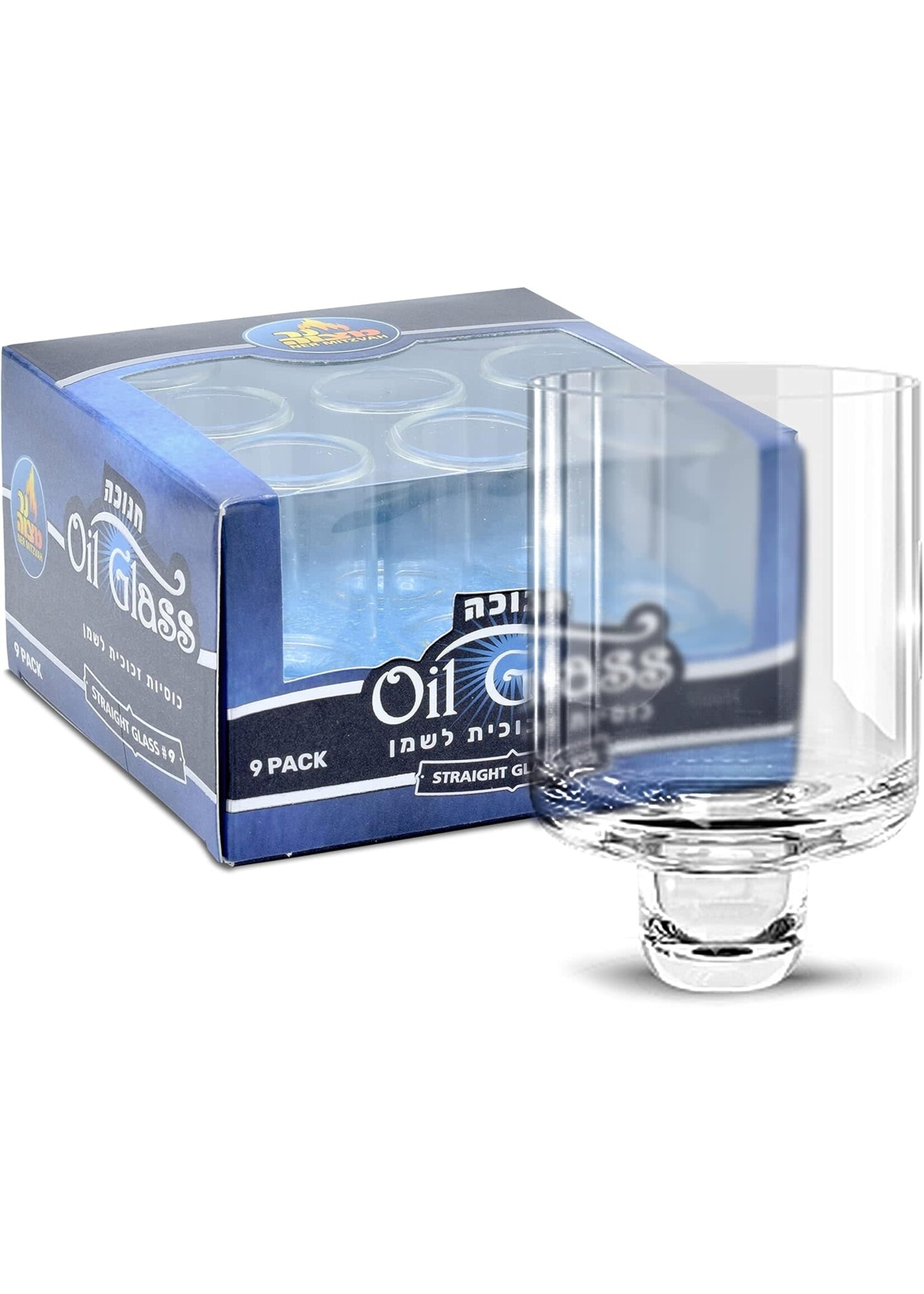 OIL GLASS STRAIGHT 9 PCS. #9