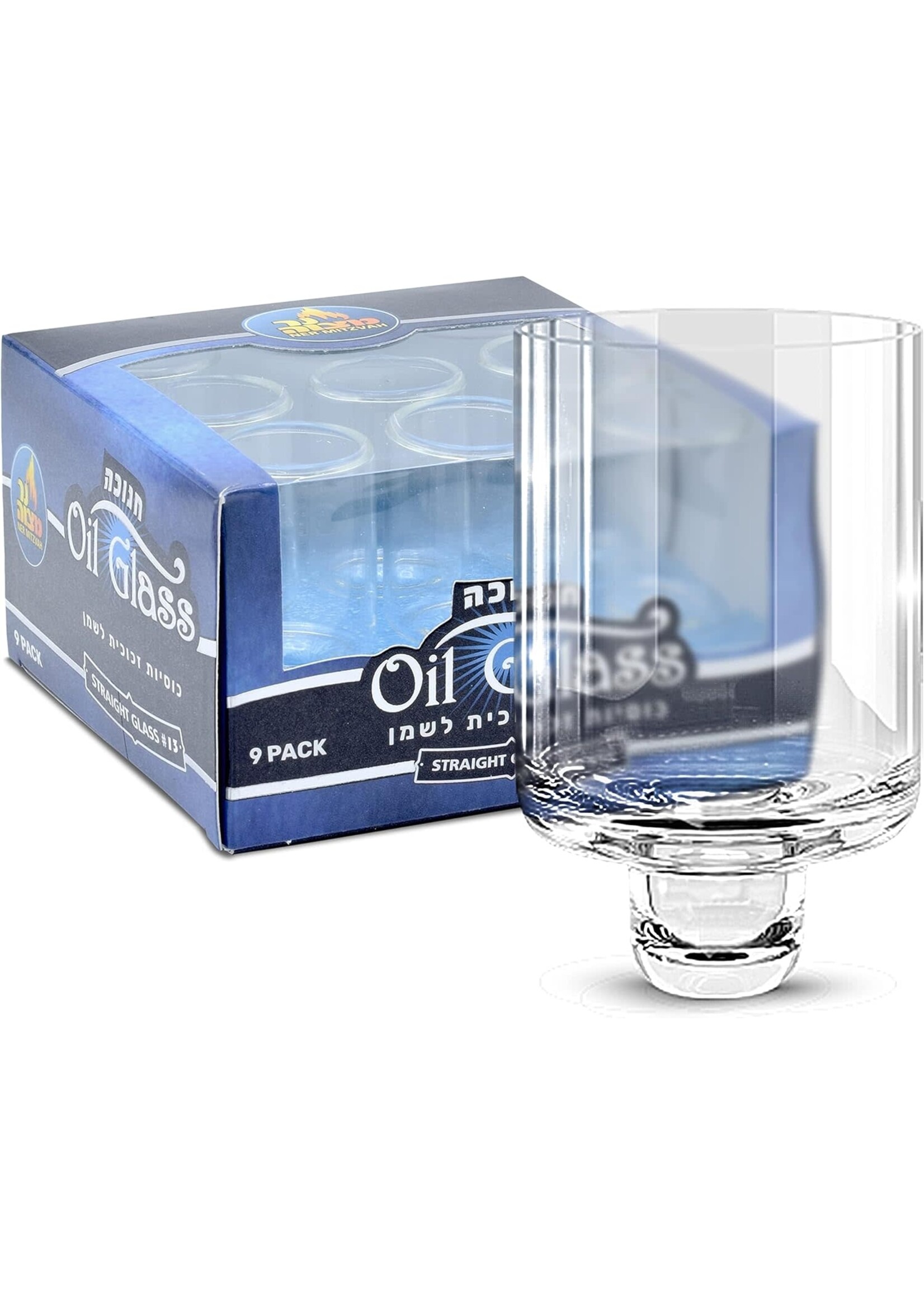 OIL GLASS STRAIGHT 9 PCS.  #13