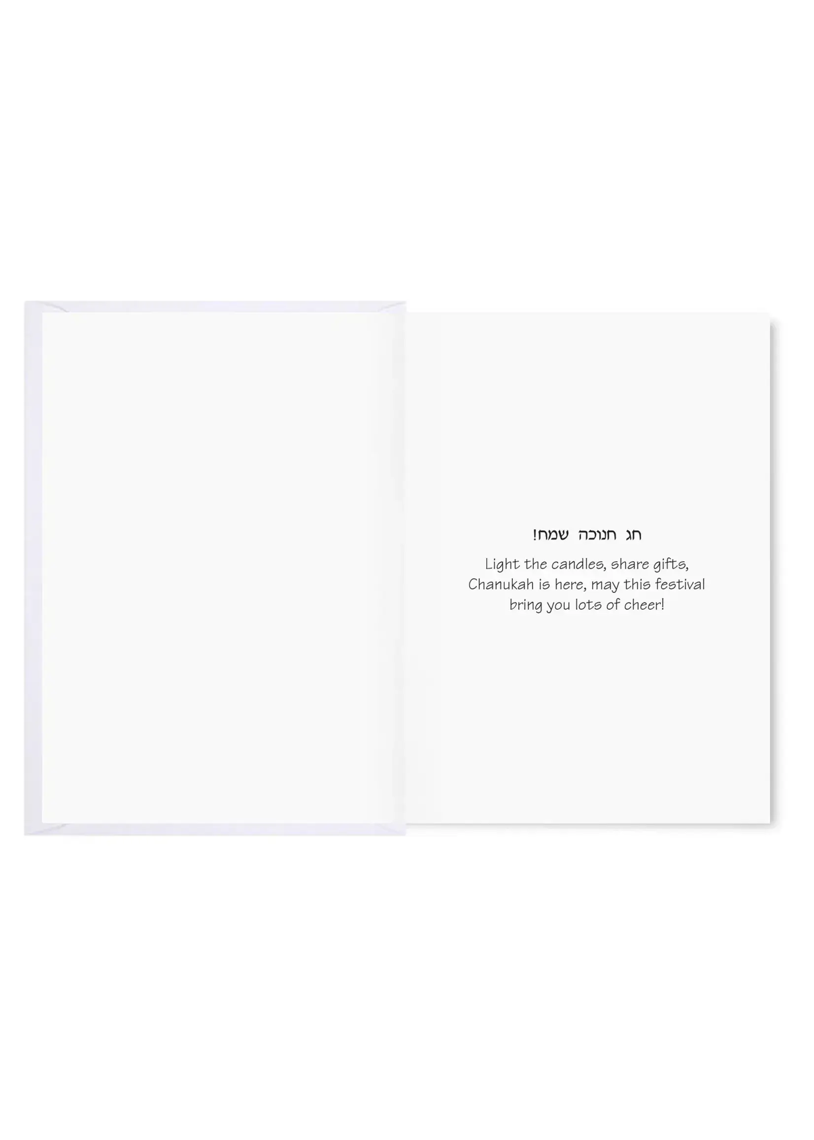 CHANUKAH GREETING CARDS 5 PACK