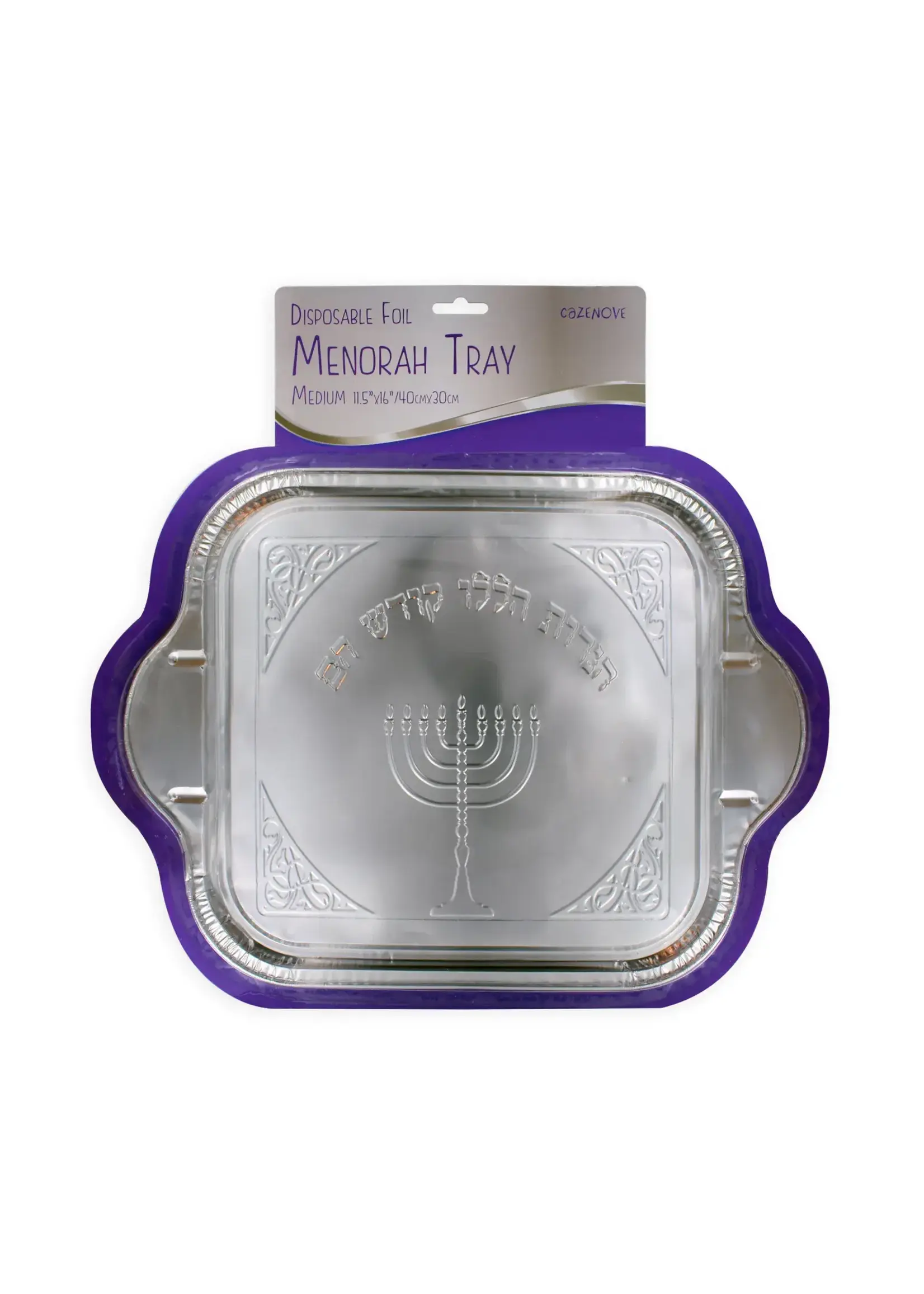 MENORAH TRAY FOIL MEDIUM