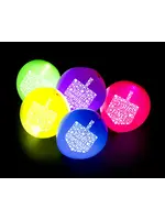 CHANUKAH LED BALLOONS - 5 PACK