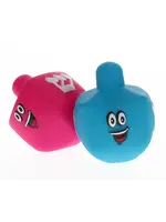 CHANUKAH  SQUEAKY DREIDEL BLUE OR PINK