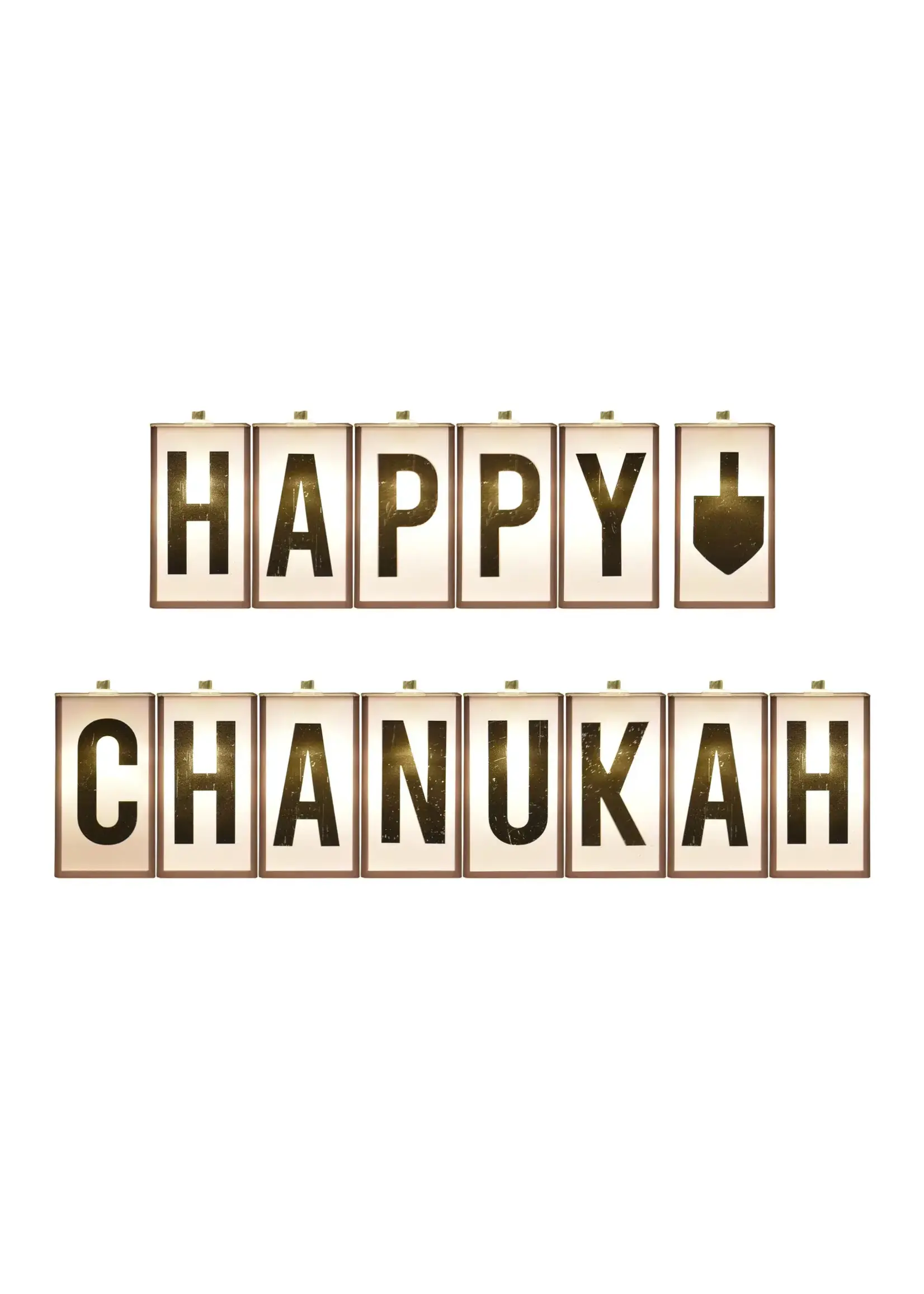 CHANUKAH LETTER BOX STRING LIGHTS