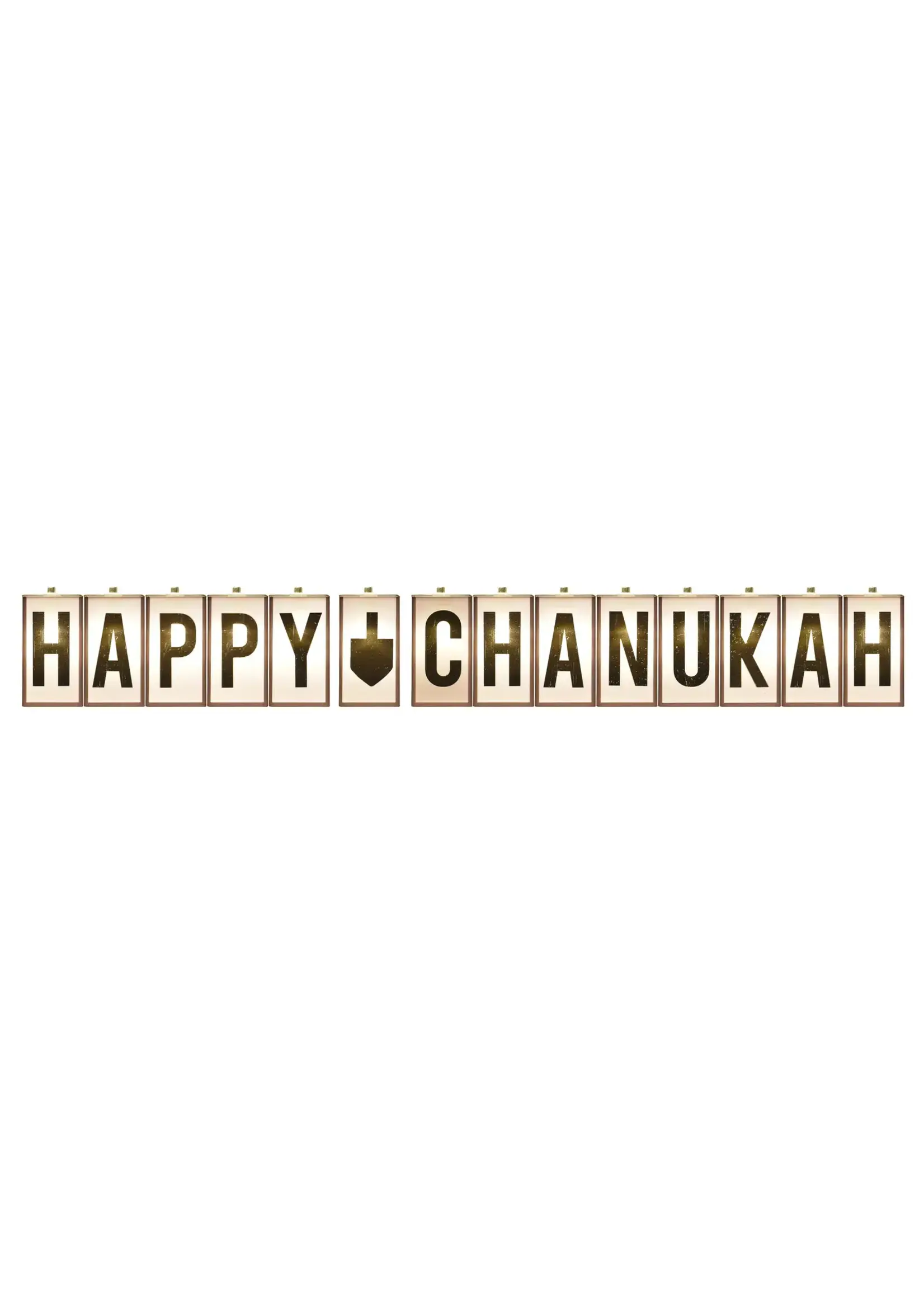 CHANUKAH LETTER BOX STRING LIGHTS