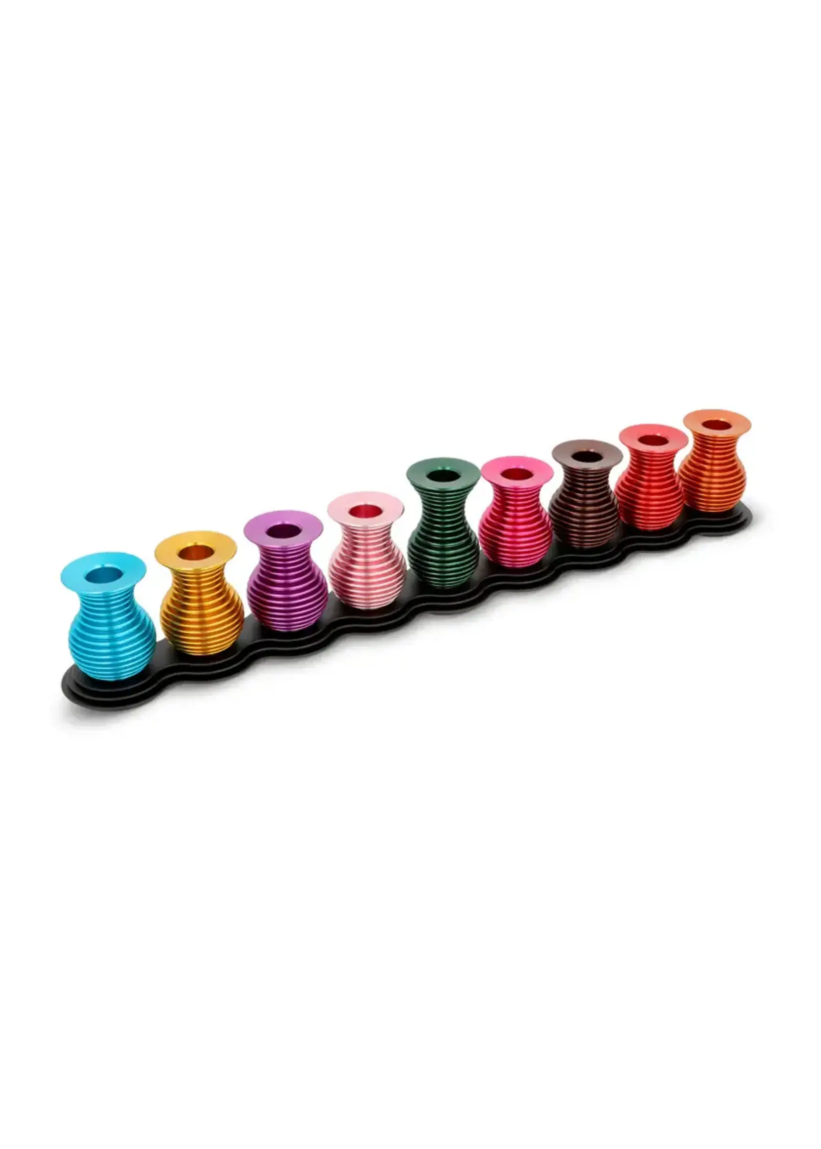 MENORAH RAINBOW JARS