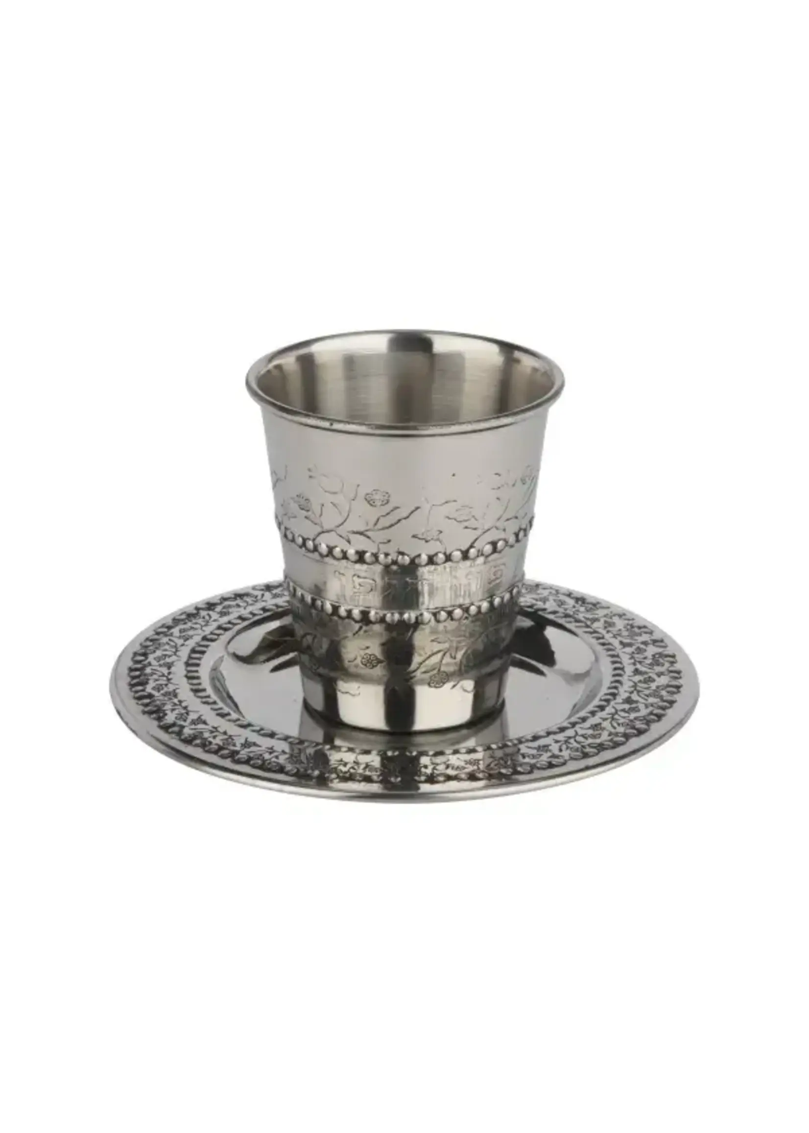 KIDDUSH CUP POMEGRANATES STAINLESS STEEL