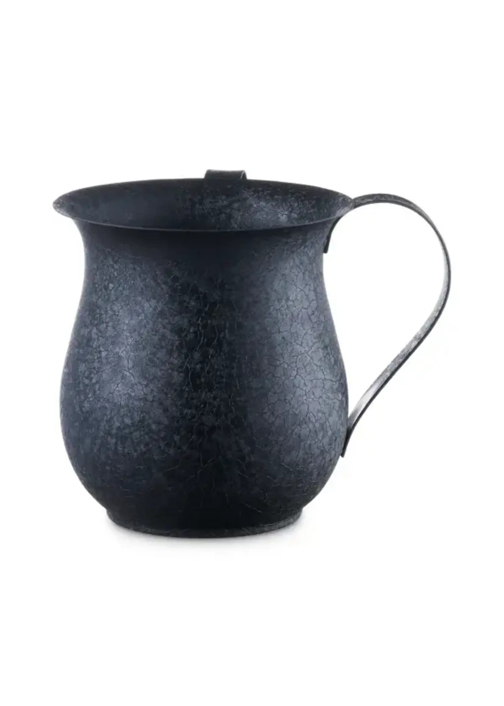 WASH CUP BLACK TEXTURED POWDER COAT