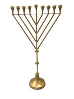MENORAH RAMBAM GOLD - 6 FEET TALL