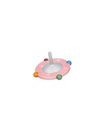 DREIDEL COLORFUL BEADED LIGHT PINK