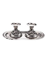 CANDLESTICK SET GRAPE DESIGN