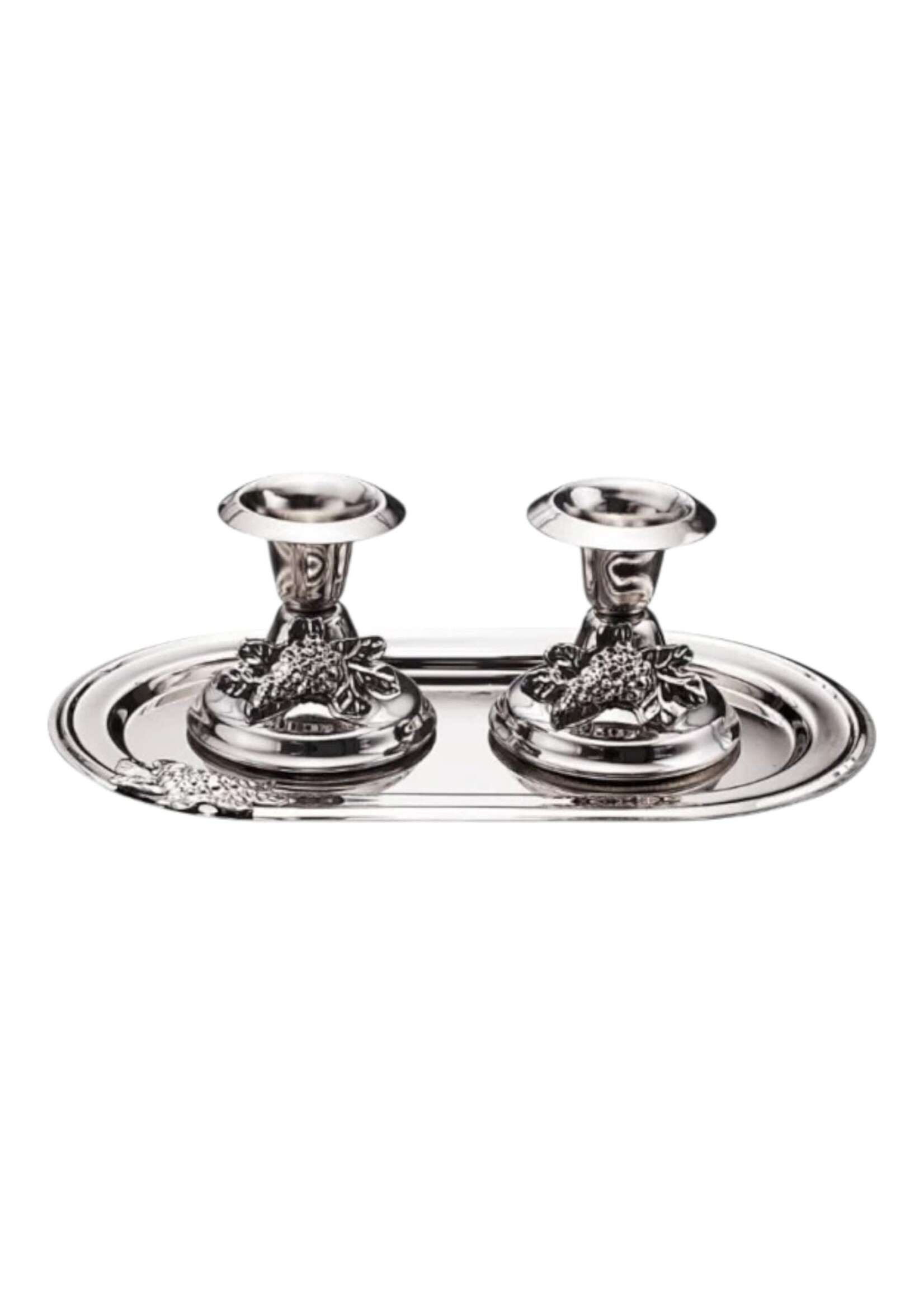 CANDLESTICK SET GRAPE DESIGN